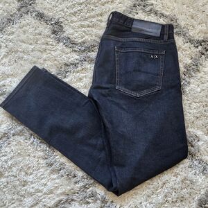 Armani Exchange Dark Blue Skinny Jeans Mens Cotton/Spandex Blend Size 31S/C